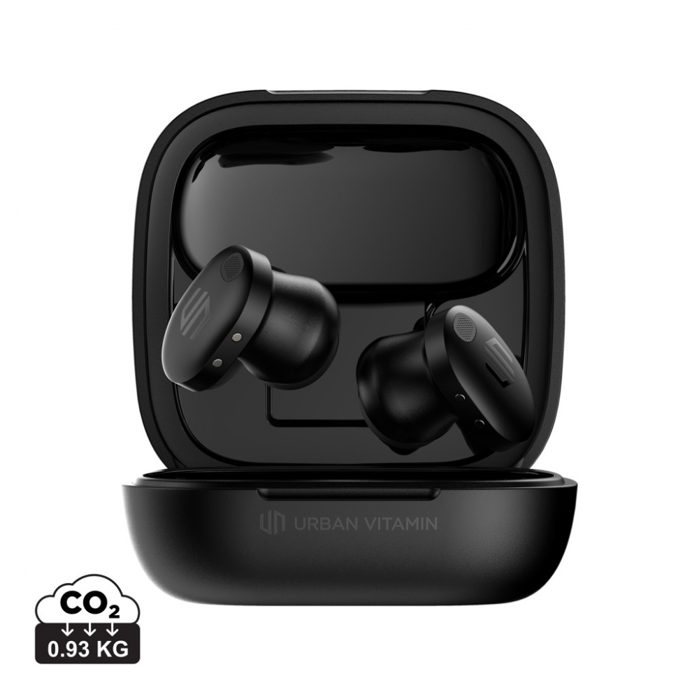 Logo trade promotional items picture of: Lakewood RCS recycled and repairable wireless earbuds