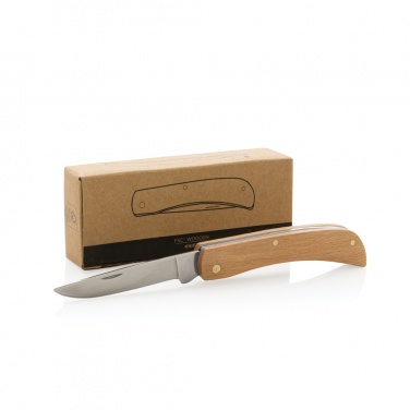 Logo trade promotional giveaway photo of: Wooden knife