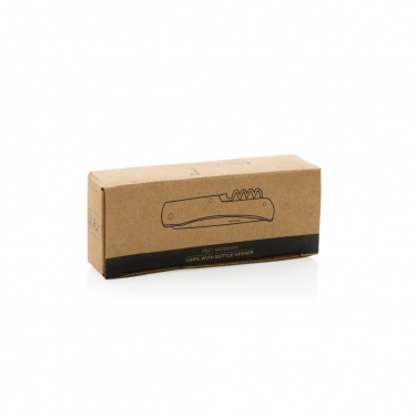 Logotrade business gift image of: Wooden knife with bottle opener