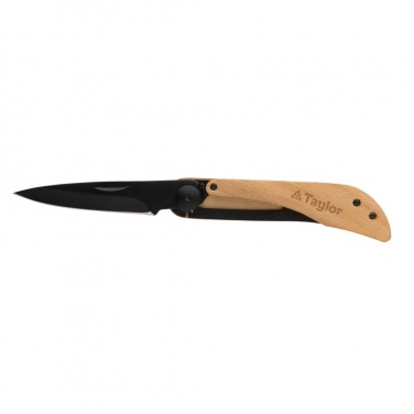Logo trade corporate gift photo of: Nemus Luxury Wooden knife with lock