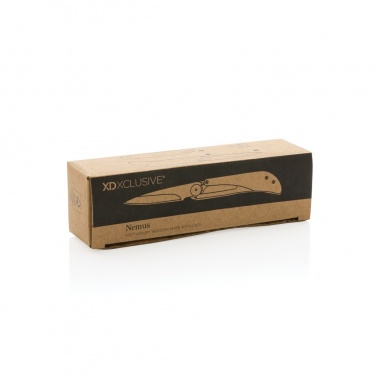 Logotrade promotional merchandise picture of: Nemus Luxury Wooden knife with lock