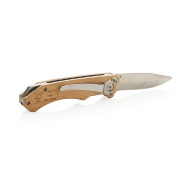 Logotrade advertising products photo of: Wooden outdoor knife