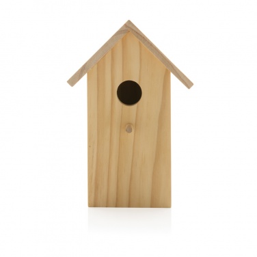 Logotrade promotional product picture of: Wooden birdhouse