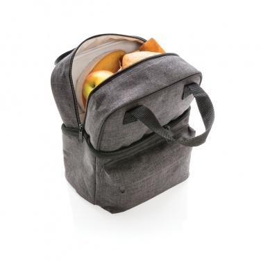 Logotrade business gift image of: Cooler bag with 2 insulated compartments