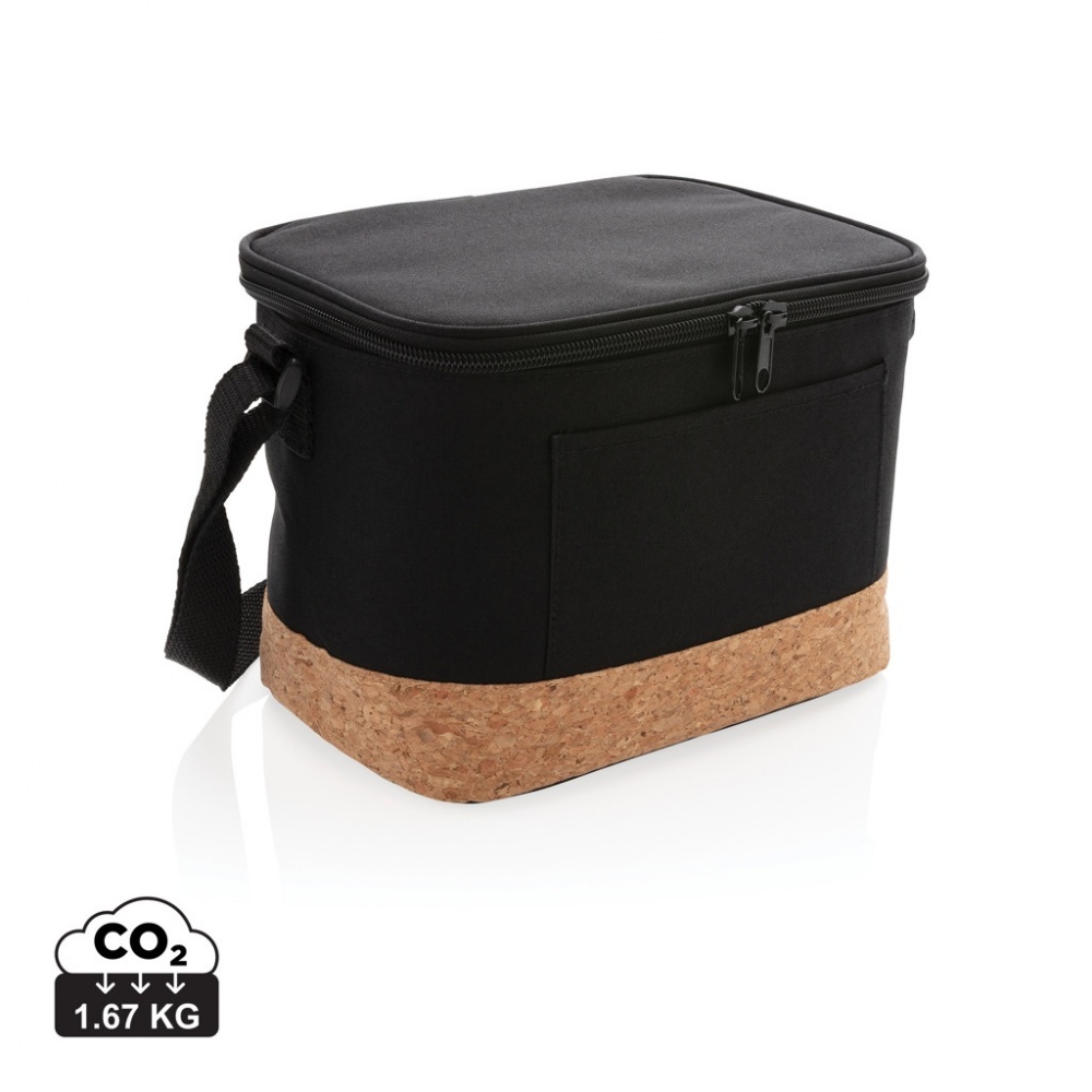 Logotrade promotional merchandise picture of: Two tone cooler bag with cork detail