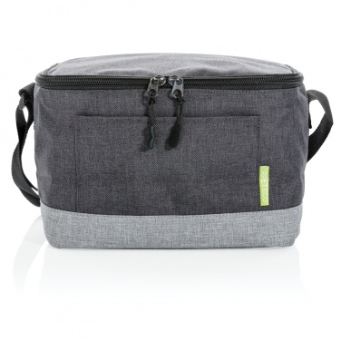 Logotrade promotional gift picture of: Duo colour RPET cooler bag