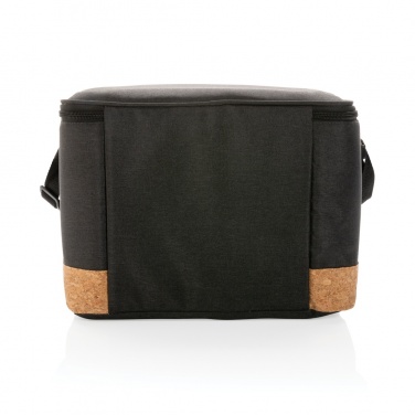 Logotrade promotional giveaway image of: Impact AWARE™ XL RPET two tone cooler bag with cork detail