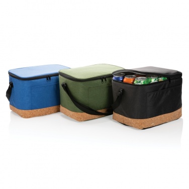 Logo trade promotional product photo of: Impact AWARE™ XL RPET two tone cooler bag with cork detail
