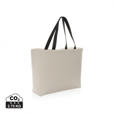 Logo trade promotional merchandise photo of: Impact Aware™ 285 gsm rcanvas large cooler tote undyed