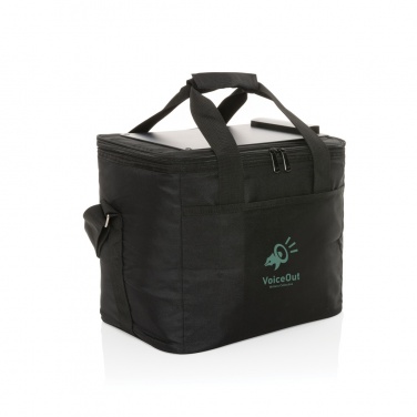 Logotrade promotional giveaways photo of: Pedro AWARE™ RPET deluxe cooler bag with 5W solar panel