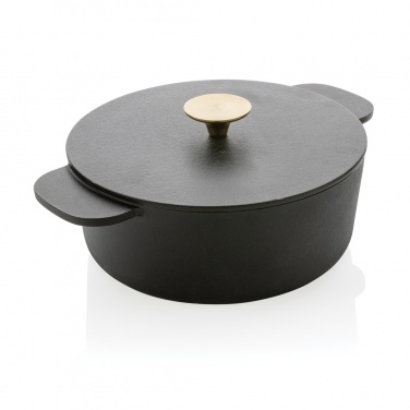 Logo trade promotional giveaways image of: Ukiyo cast iron pan medium