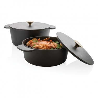 Logo trade promotional merchandise photo of: Ukiyo cast iron pan large