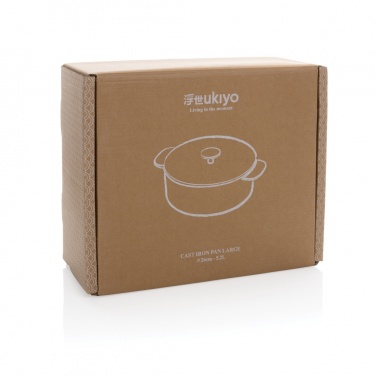 Logo trade advertising product photo of: Ukiyo cast iron pan large