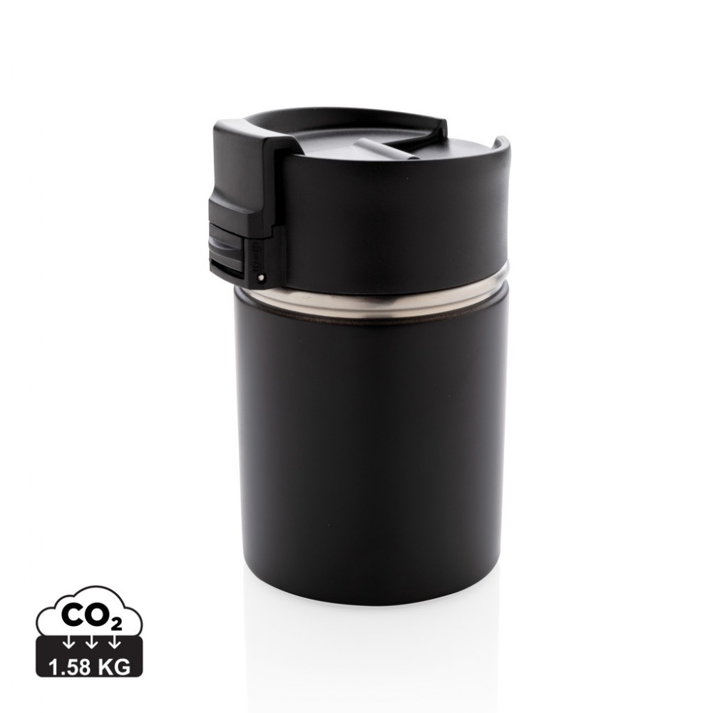 Logo trade corporate gift photo of: Bogota compact vacuum mug with ceramic coating