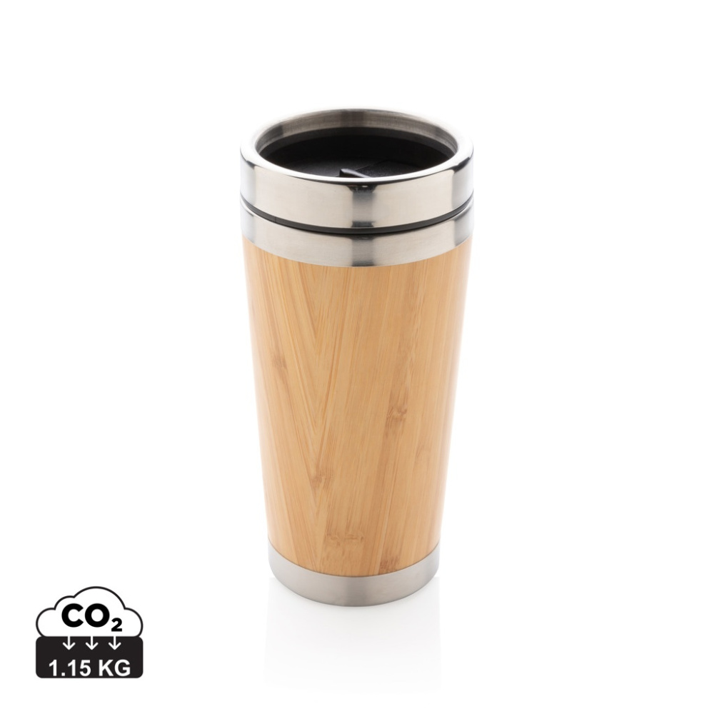 Logotrade advertising product picture of: Bamboo tumbler