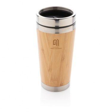 Logotrade promotional giveaway image of: Bamboo tumbler