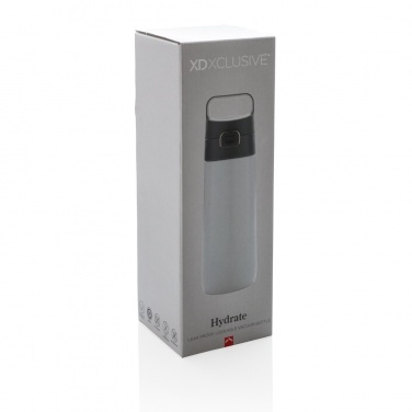 Logo trade promotional products image of: Hydrate leak proof lockable vacuum bottle