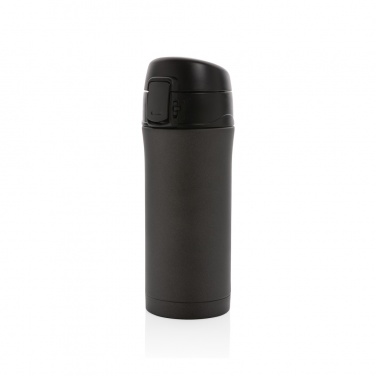 Logo trade promotional item photo of: Metallic easy lock vacuum mug