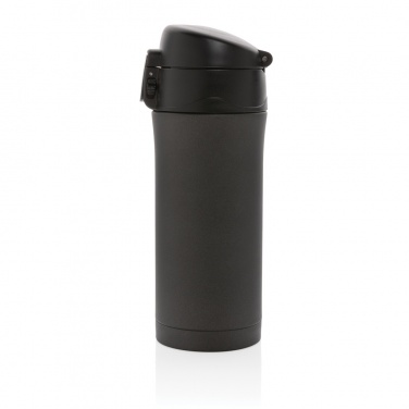 Logo trade corporate gifts image of: Metallic easy lock vacuum mug