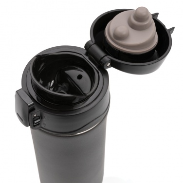 Logo trade promotional merchandise image of: Metallic easy lock vacuum mug