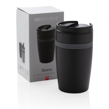 Logo trade promotional giveaways image of: Sierra leak proof vacuum coffee tumbler