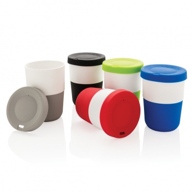 Logo trade promotional giveaways image of: PLA cup coffee to go 380ml