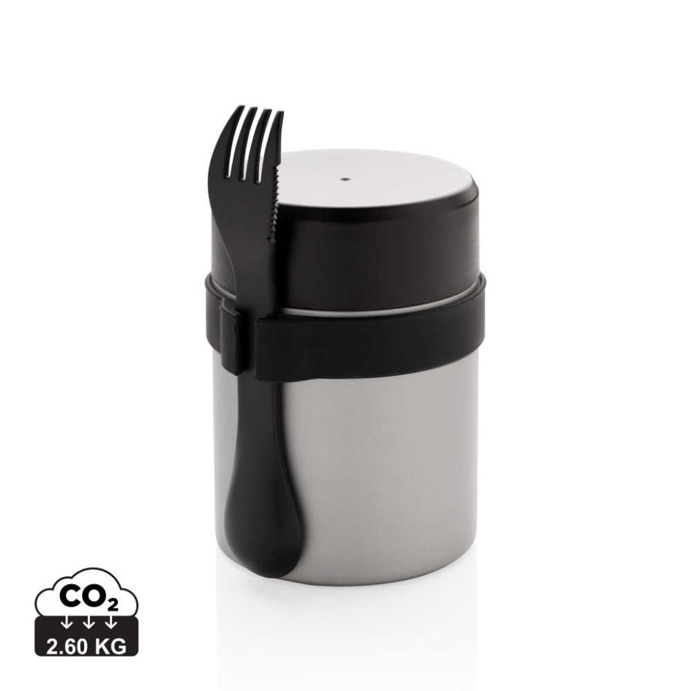 Logotrade promotional item image of: Bogota food flask with ceramic coating