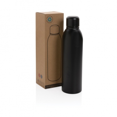 Logo trade promotional giveaways picture of: RCS Recycled stainless steel vacuum bottle 500ML