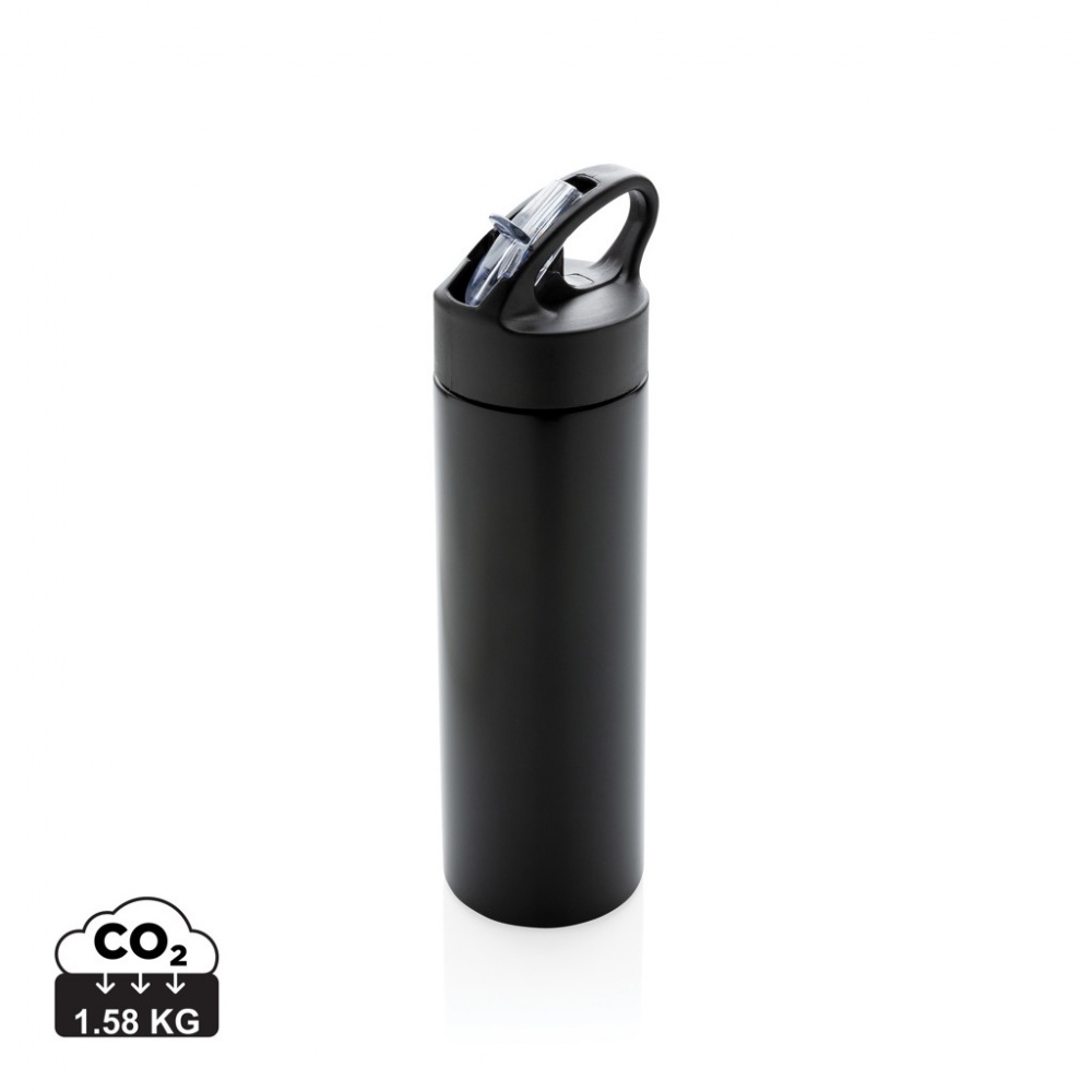 Logo trade promotional product photo of: Sport bottle with straw