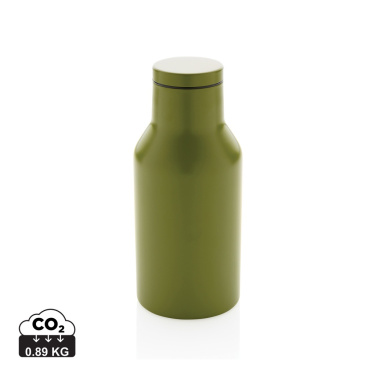 Logotrade promotional giveaway picture of: RCS Recycled stainless steel compact bottle
