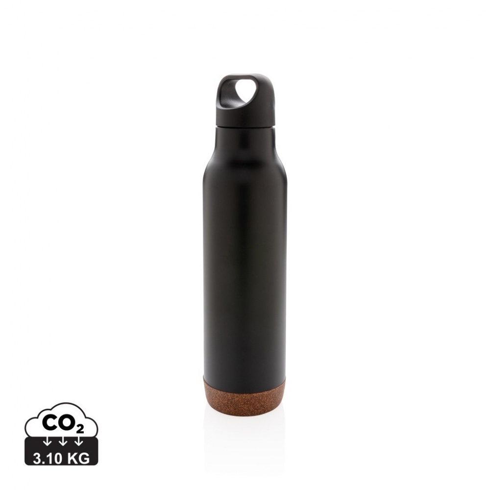 Logo trade advertising products picture of: Cork leakproof vacuum flask