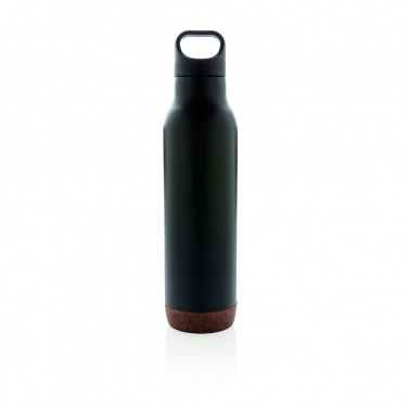 Logo trade promotional merchandise image of: Cork leakproof vacuum flask