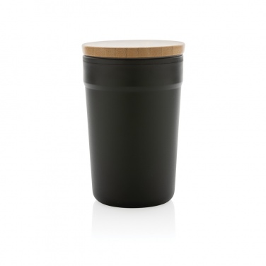 Logotrade advertising product image of: GRS certified recycled PP mug with bamboo lid