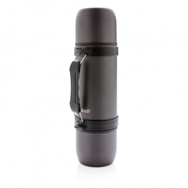 Logo trade promotional merchandise image of: Vacuum flask with 2 cups