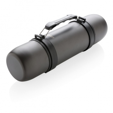 Logo trade promotional merchandise picture of: Vacuum flask with 2 cups