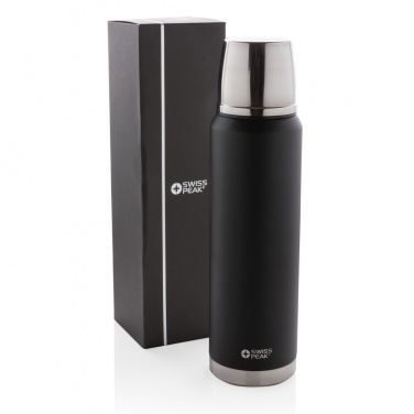 Logotrade promotional item picture of: Swiss Peak Elite 1L copper vacuum flask