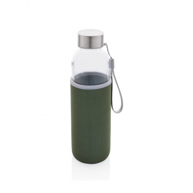 Logotrade promotional giveaway picture of: Glass bottle with neoprene sleeve