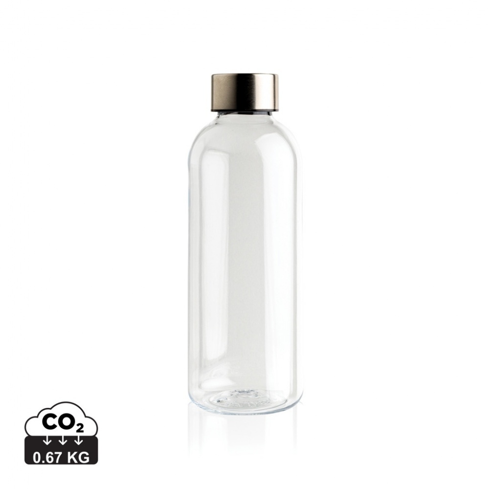 Logo trade promotional products image of: Leakproof water bottle with metallic lid