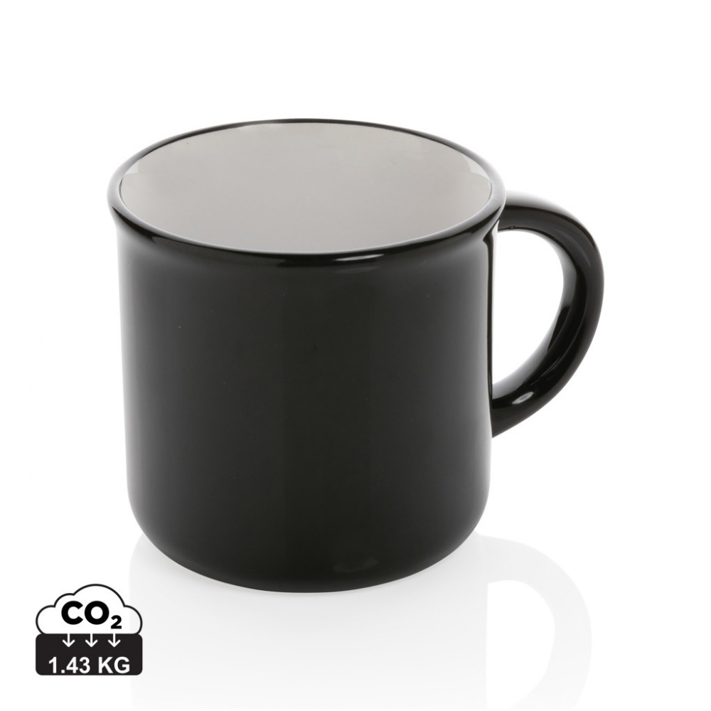 Logotrade advertising product picture of: Vintage ceramic mug 280ml