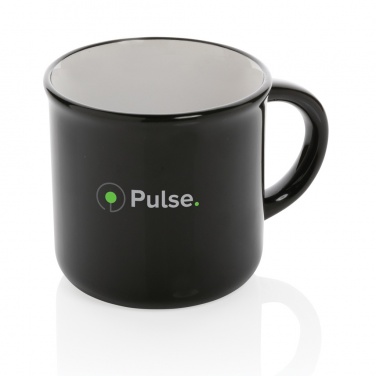 Logo trade business gifts image of: Vintage ceramic mug 280ml