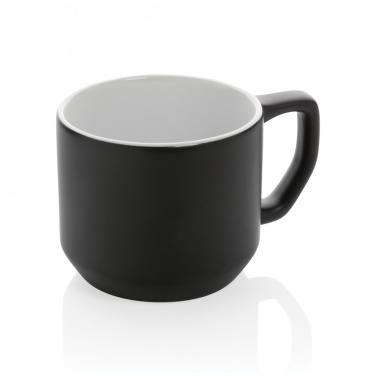 Logo trade advertising product photo of: Ceramic modern mug 350ml