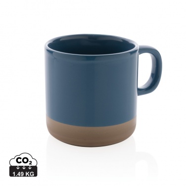 Logo trade advertising products picture of: Glazed ceramic mug 360ml