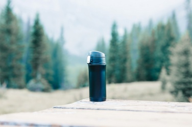 Logo trade corporate gift photo of: RCS Recycled stainless steel easy lock vacuum mug