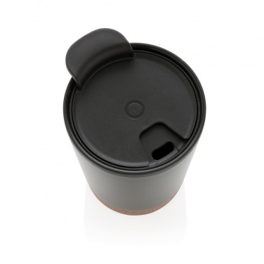 Logotrade promotional gift image of: GRS RPP stainless steel cork coffee tumbler