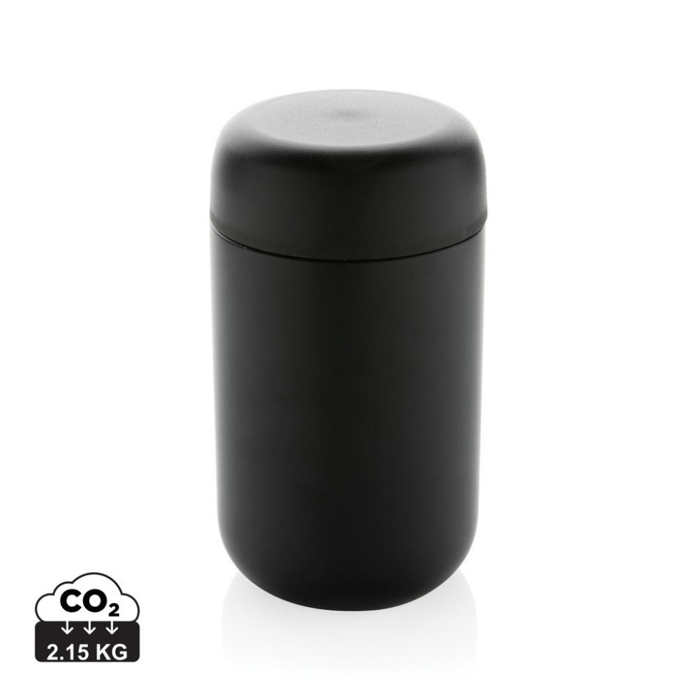 Logo trade advertising product photo of: Brew RCS certified recycled stainless steel vacuum tumbler