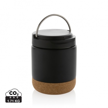 Logo trade promotional merchandise picture of: Savory RCS certified recycled stainless steel foodflask