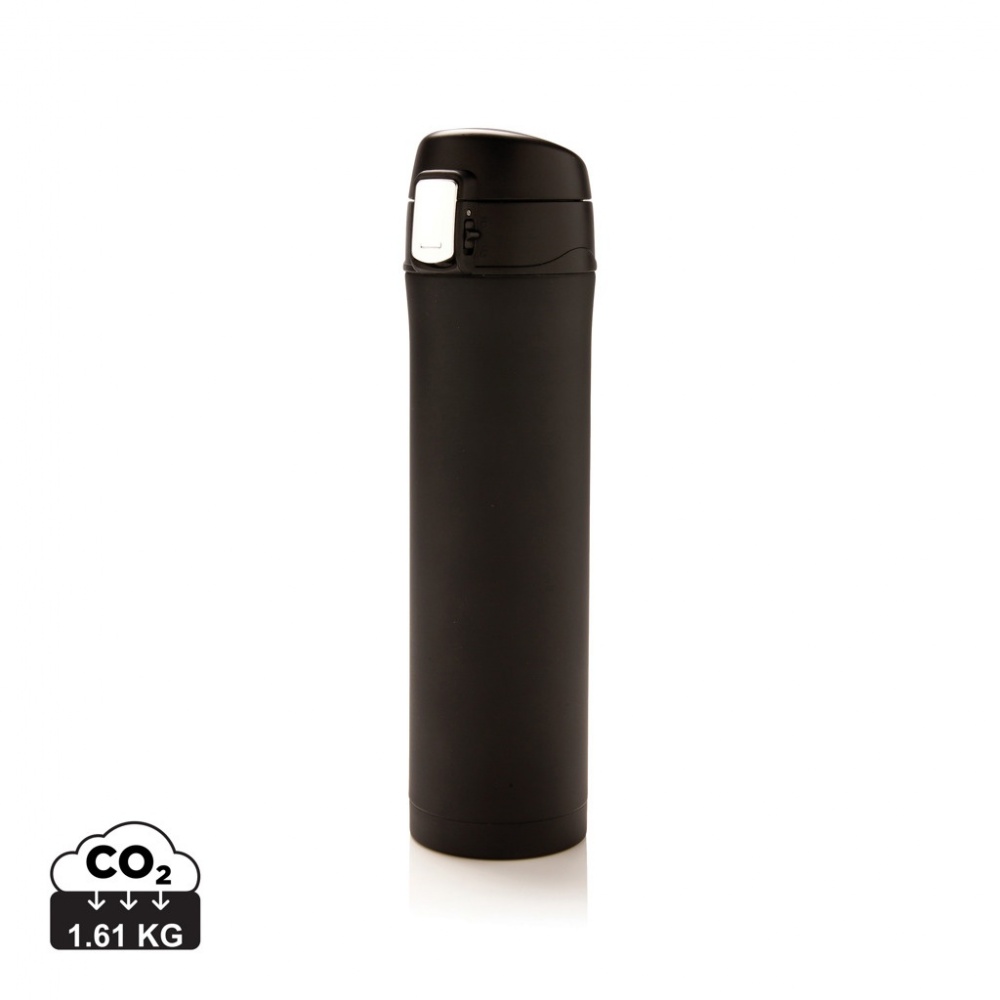 Logo trade promotional giveaways picture of: RCS Re-steel easy lock vacuum flask