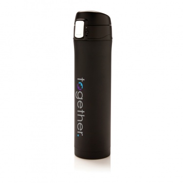 Logotrade promotional merchandise image of: RCS Re-steel easy lock vacuum flask