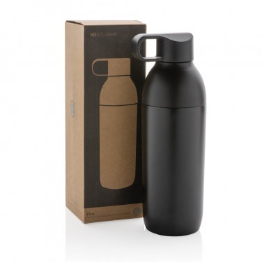 Logo trade promotional items picture of: Flow RCS recycled stainless steel vacuum bottle