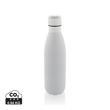 Logo trade business gift photo of: Eureka RCS certified re-steel single wall water bottle